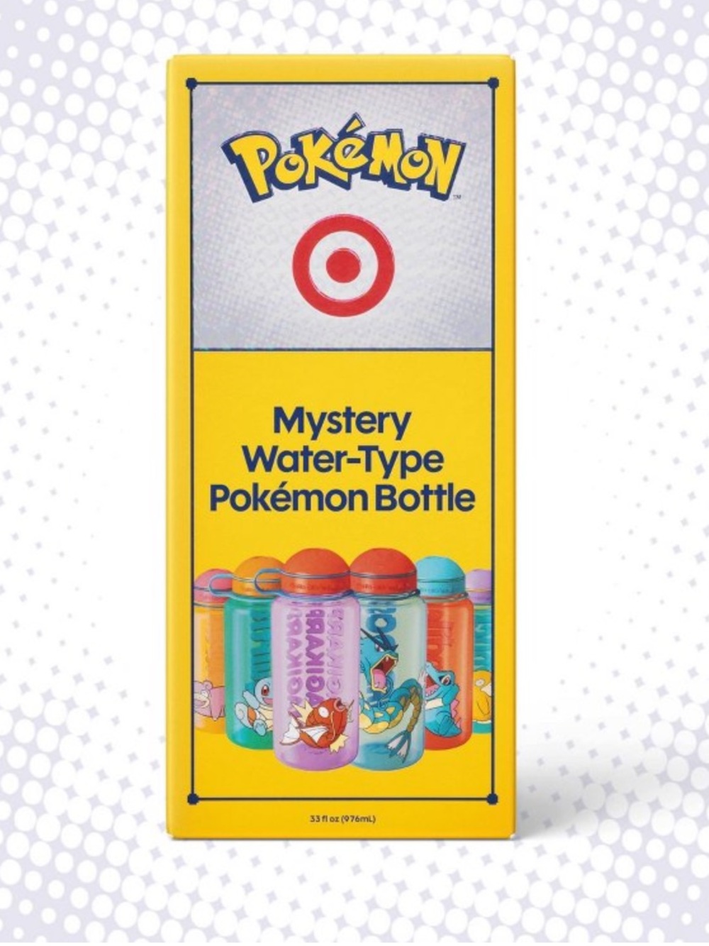 CONFIRMED Pokémon Mystery Water bottles!!- 4 Boxes